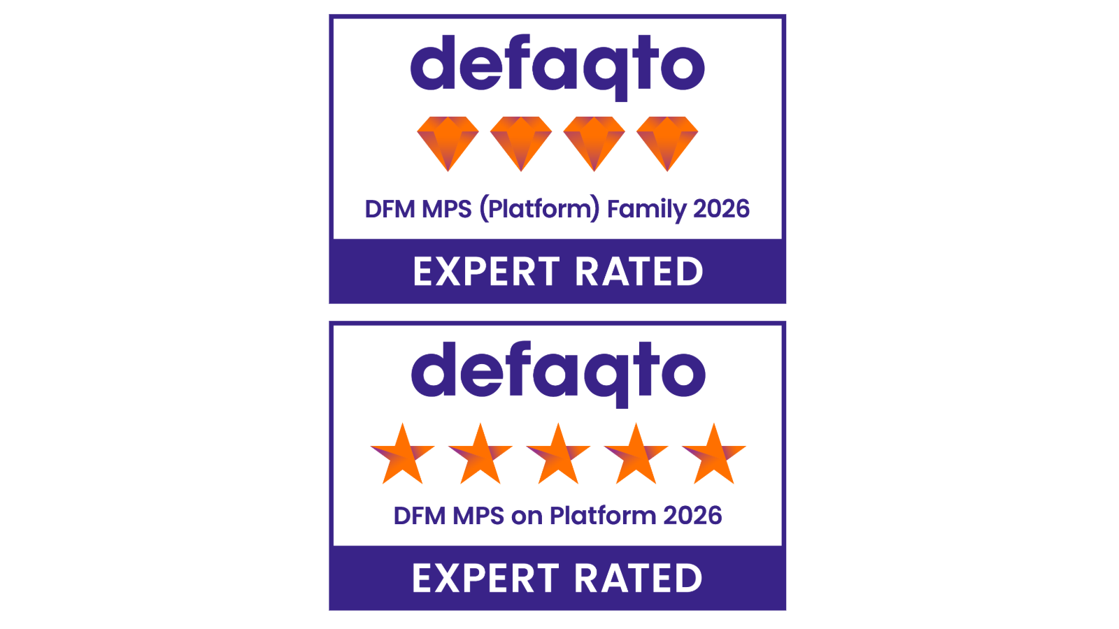 Defaqto MPS 2026 combined